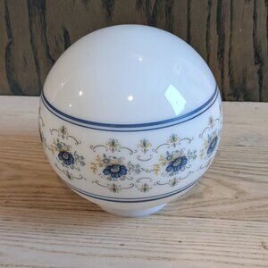 Quoizel Abigail Adams Vintage 8"  Milk Glass Orb Light Shade